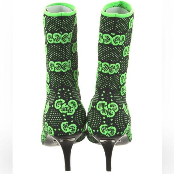 Gucci Printed Sock Booties - Picture 3 of 5